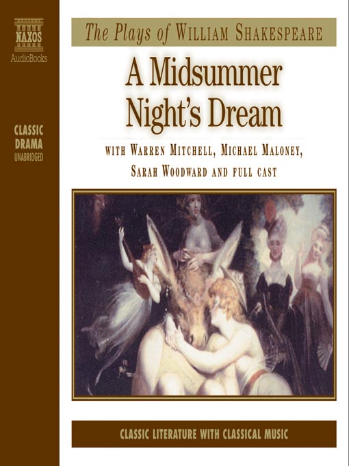 William Shakespeare创作的A Midsummer Night's Dream作品的详细信息 - 可供借阅